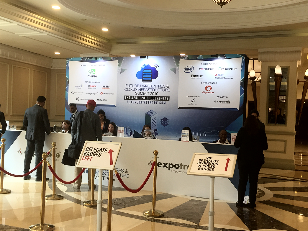 Future DataCentres & Cloud Infrastructure Summit 2019 Registration Booth